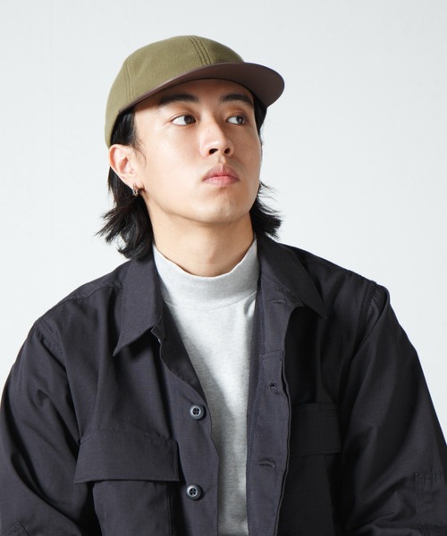 RACAL（ラカル） キャップ 帽子 Freece-Nylon Long-Bill Cap