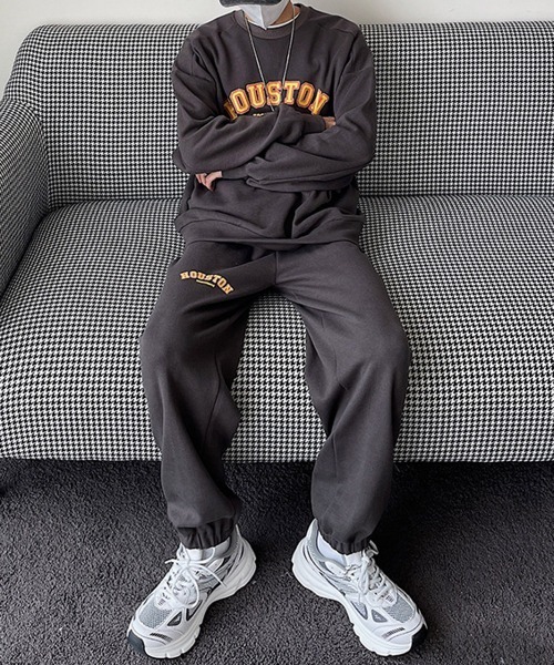 NEW GENTLEMAN トレーナー スウェット 「2点SET」HOUSTON セットアップ