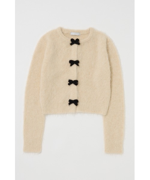 MOUSSY（マウジー） カーディガン FRONT RIBBON カーディガン