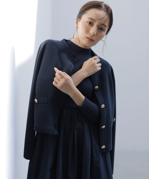 anuans（アニュアンス） ジャケット ノーカラージャケット 「ZOZO限定