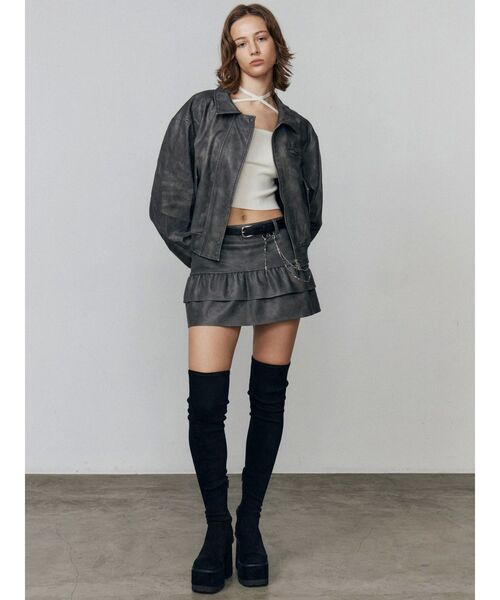 EMODA（エモダ） ブーツ スクエアフィットロングブーツ レディース