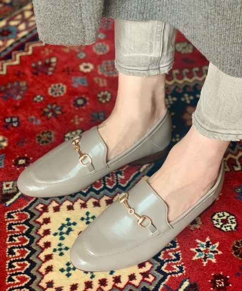 Fin（フィン） ローファー 本革2WAYビットローファー レディース