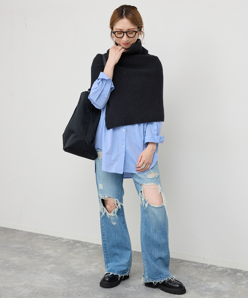 Spick＆Span（スピック アンド スパン） ニットスヌード : ZOZOTOWN