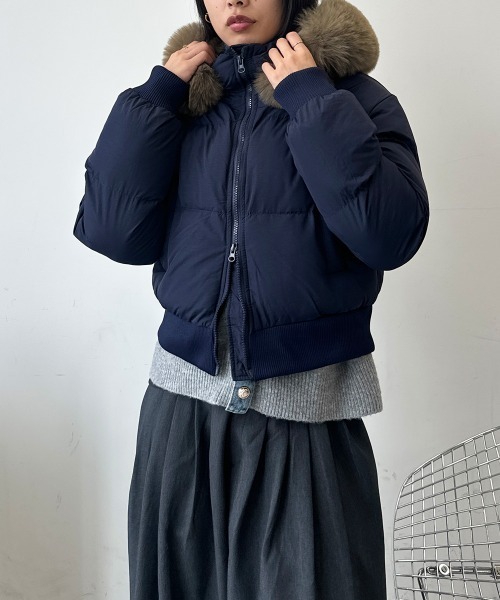 SEN TOKYO ダウンコート ダウンジャケット ファー付き ダウン