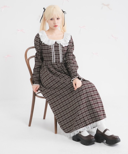 DearMyLoveRose（ディアマイラブローズ） ワンピース レースフリル