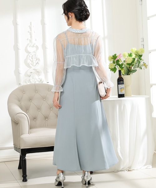 Lace Ladies（レースレディース） ドレス 「2点セット」シアー ボレロ