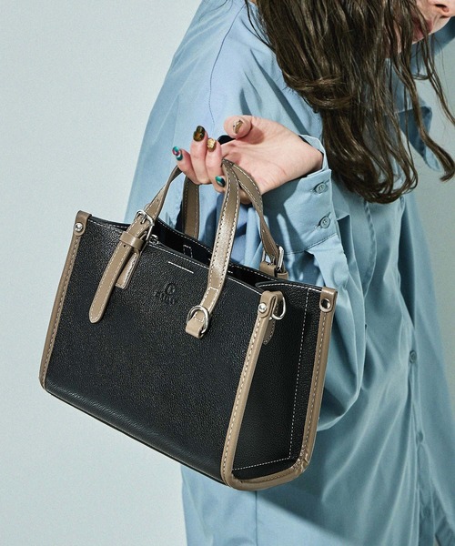 D.KELLY（ディーケリー） ハンドバッグ スクエアミニ2wayハンドバッグ