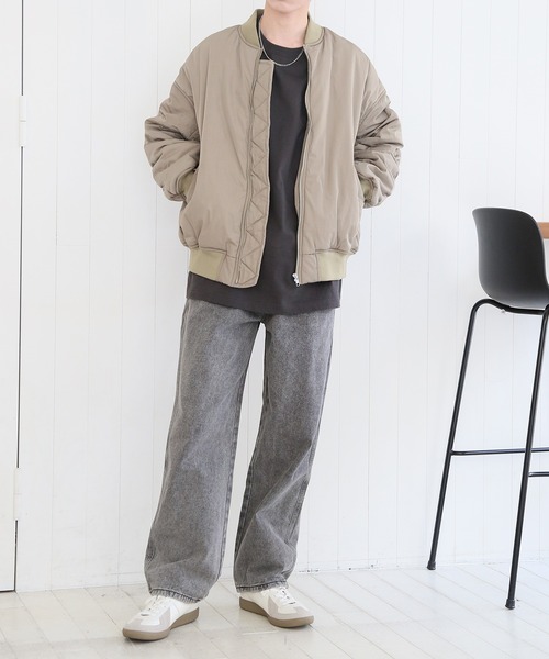 SETUP7（セットアップセブン） ma1 ma-1 「SETUP7」アームギャザー入り