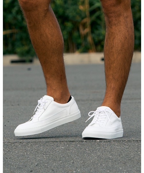wjk スニーカー low cut leather sneaker メンズ : ZOZOTOWN Yahoo!店