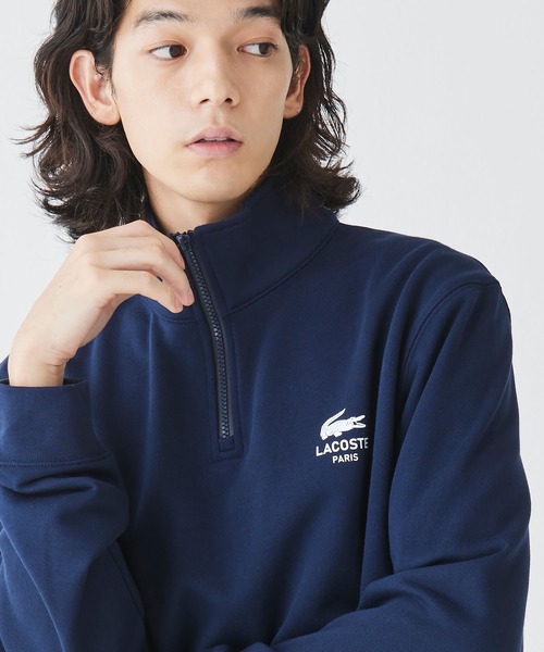 LACOSTE（ラコステ） トレーナー スウェット 裏パイル地 ワンポイント