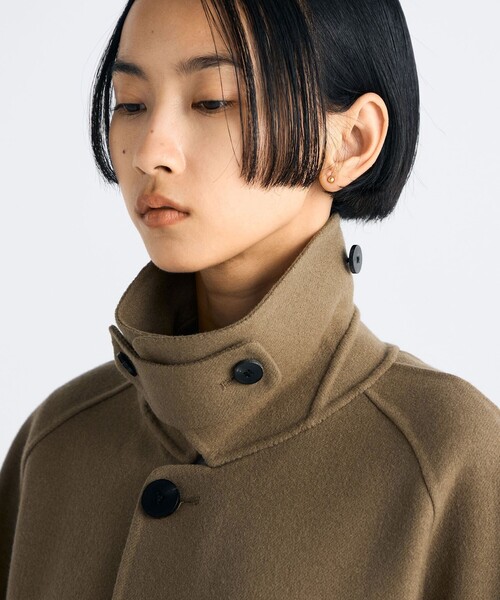 Edition（エディション） ステンカラーコート コート ウールカシミヤ