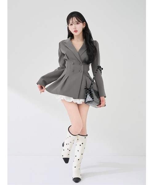 Darich（ダーリッチ） コート アウター パネルデザインシルエットぺ