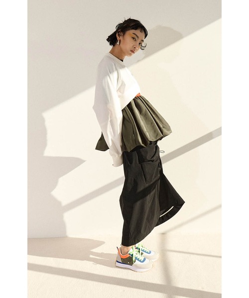 OMMO（オーエムエムオー） MA-1 DOCKING SHORT TOPS レディース