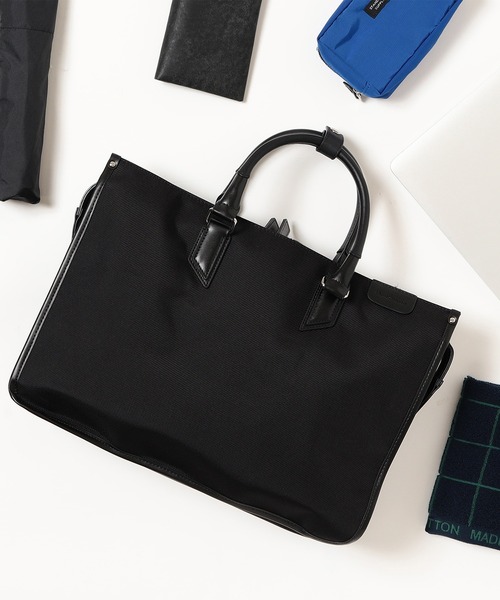 BEAMS HEART（ビームス ハート） ビジネスバッグ ナイロン × レザー