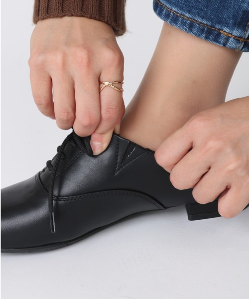 AcureZ（アキュアーズ） シューズ レースアップシューズ 3E／2cmヒール