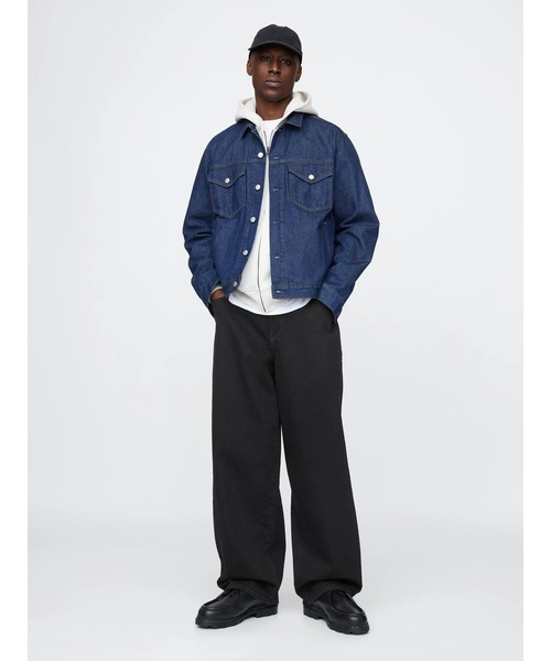 GAP（ギャップ） ジーンズ スーパーバギーデニム ブラック メンズ