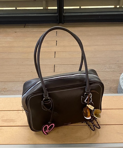 FREE STYLISTS ショルダーバッグ バッグ Y2K メタリック ボストン