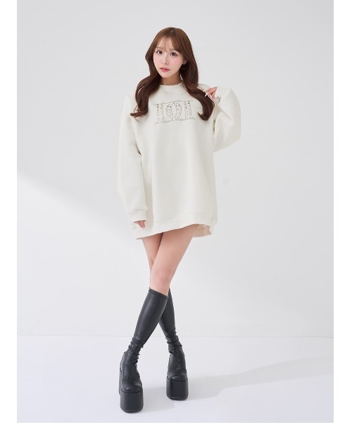 Darich（ダーリッチ） トレーナー スウェット DDロゴビジュー