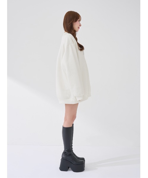 Darich（ダーリッチ） トレーナー スウェット DDロゴビジュー