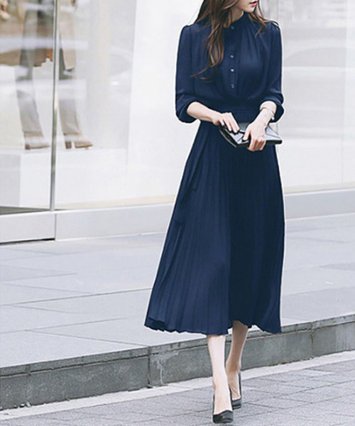 Girly Doll（ガーリードール） ワンピース ウエストリボン プリーツ