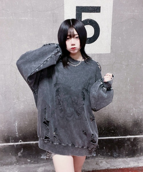 REFLEM（レフレム） トレーナー スウェット 「REFLEM/レフレム」スカル