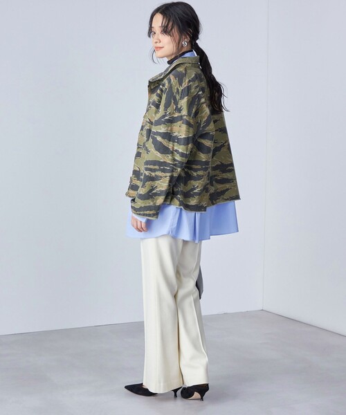 SHIPS（シップス） ミリタリージャケット モッズコート 「洗濯機可能