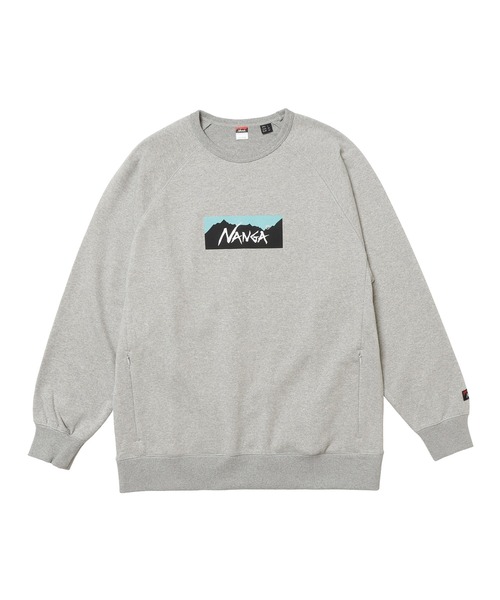 NANGA（ナンガ） トレーナー スウェット ECO HYBRID BOX LOGO