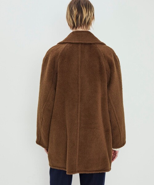 TOMORROWLAND .B ピーコート pコート ベビーアルパカブレンド リバー