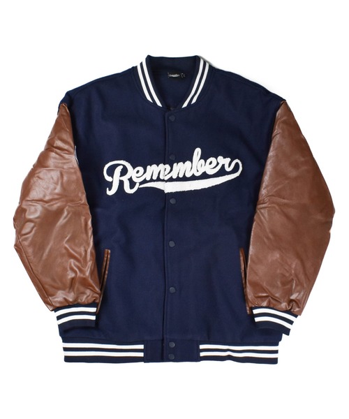 Remember. スタジャン 「Remember./リメンバー」Chenille Stadium