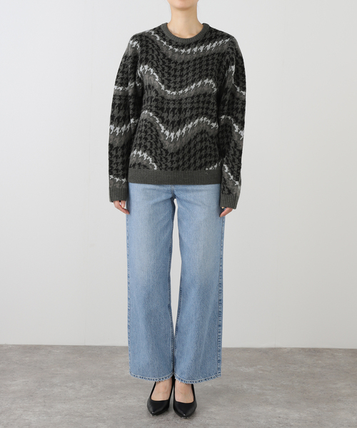 ニット セーター 「Dime/ダイム」 DSTOOTH KNIT レディース : ZOZOTOWN