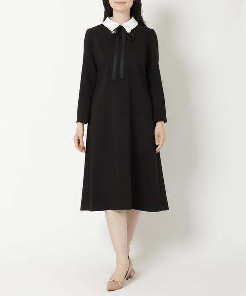 Rose Tiara（ローズティアラ） ワンピース 白襟ワンピース : ZOZOTOWN