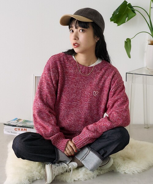 FREAK'S STORE（フリークスストア） ニット セーター ワンポイント