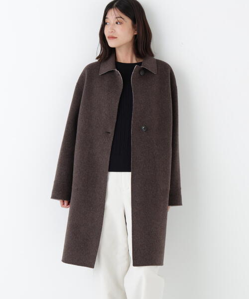 human woman（ヒューマンウーマン） ステンカラーコート コート