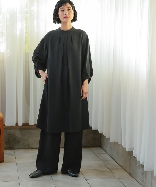 Neina セットアップ 「喪服・礼服」「Neina」洗える防しわタック