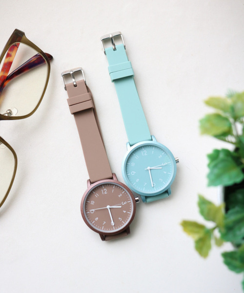 腕時計 「nattito/ナティート」Silicon Color Watch/シリコンカラー