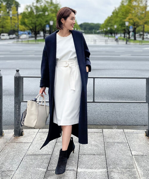 NOLLEY'S Sophi（ノーリーズソフィー） アウター リバーショールカラー