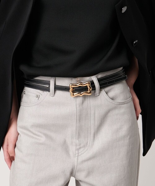 A VACATION（アヴァケーション） ベルト 「A VACATION」リボンバックル