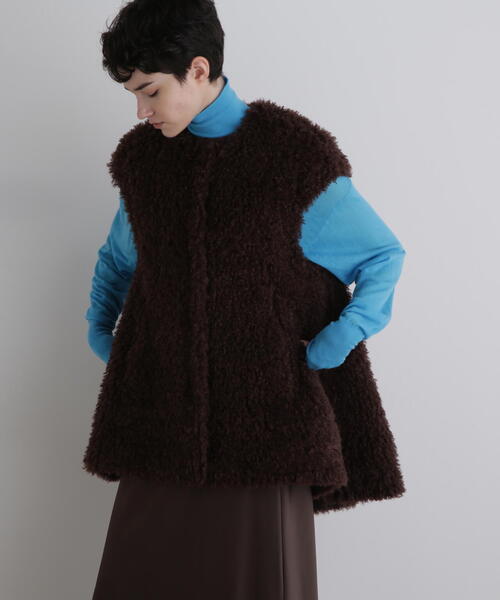 LE PHIL（ル フィル） コート アウター ボアジャケット レディース