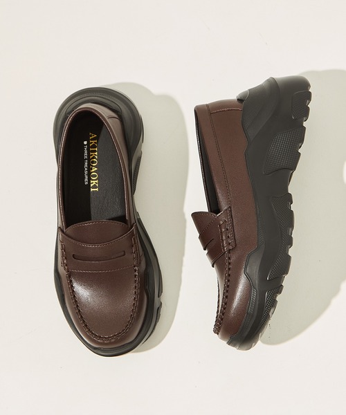 AKIKOAOKI（アキコアオキ） ローファー 「AKIKOAOKI/(アキコアオキ