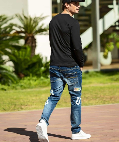 1PIU1UGUALE3 RELAX ジーンズ 1PIU1UGUALE3 RELAX(ウノピゥウノウ