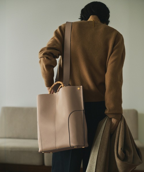 E'POR（エポール） トートバッグ 「E'POR」BAMBOO BAG Large「通勤
