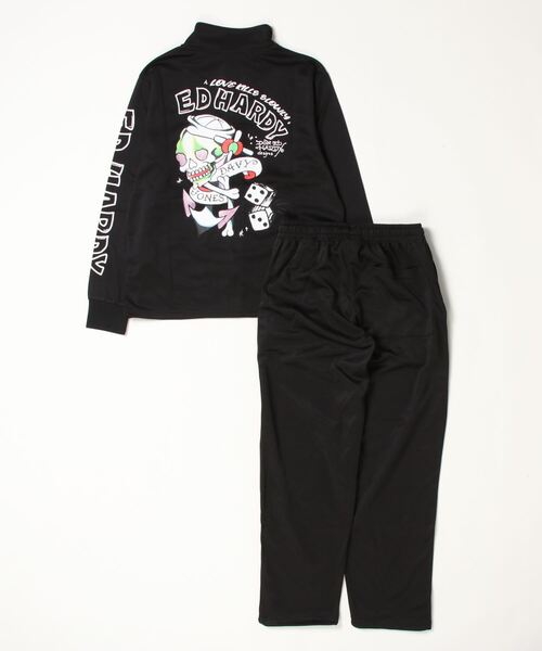 Ed Hardy（エド・ハーディー） ジャージ 長袖ジャージセットアップ