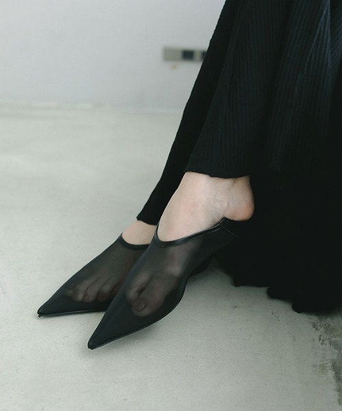 ETRE TOKYO（エトレトウキョウ） スリッポン ポインテッドメッシュ