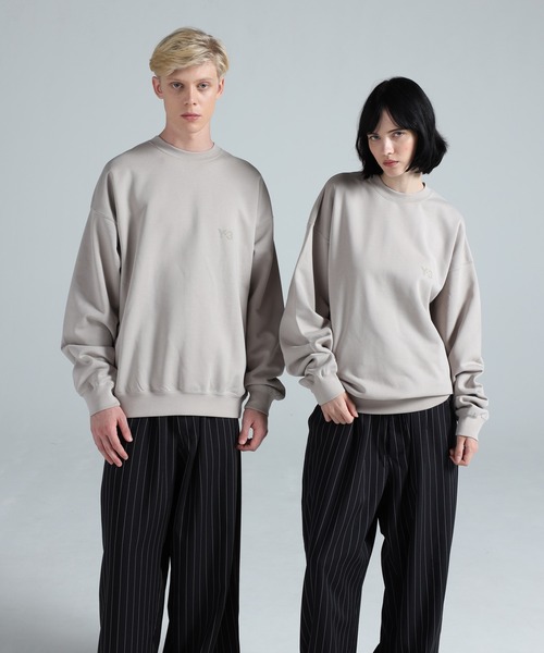 Y-3 トレーナー スウェット BRUSHED TERRY CREW SWEAT メンズ