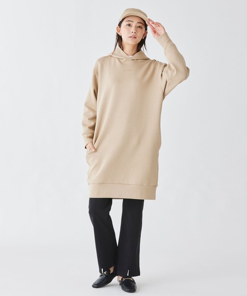 LACOSTE（ラコステ） ワンピース ブランドネームロゴステッチダブル