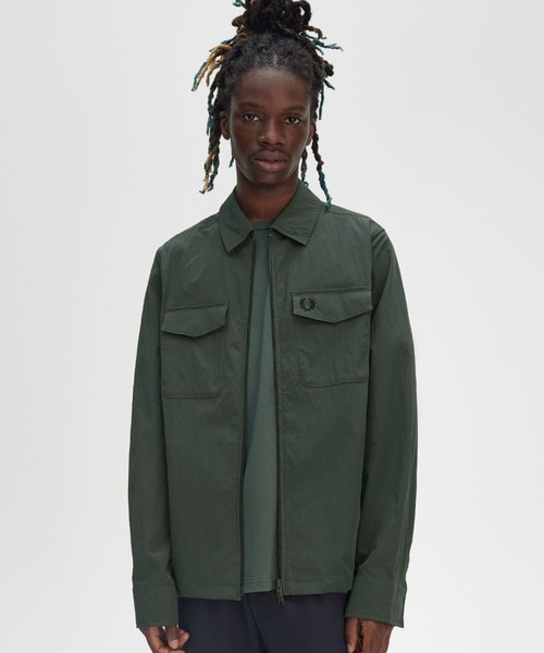 FRED PERRY（フレッドペリー） ブルゾン アウター Zip Overshirt