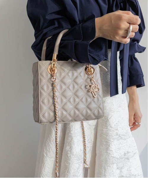 RANDA（ランダ） ハンドバッグ 2WAYキルティングバッグ : ZOZOTOWN