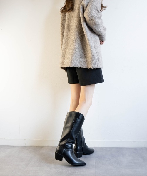 ブーツ ウエスタンロングブーツ レディース : ZOZOTOWN Yahoo!店