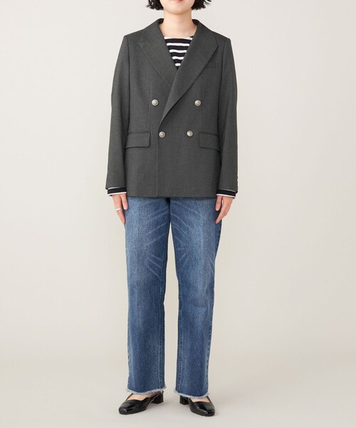 quaranciel ジャケット テーラードジャケット quaranciel:「洗濯機可能