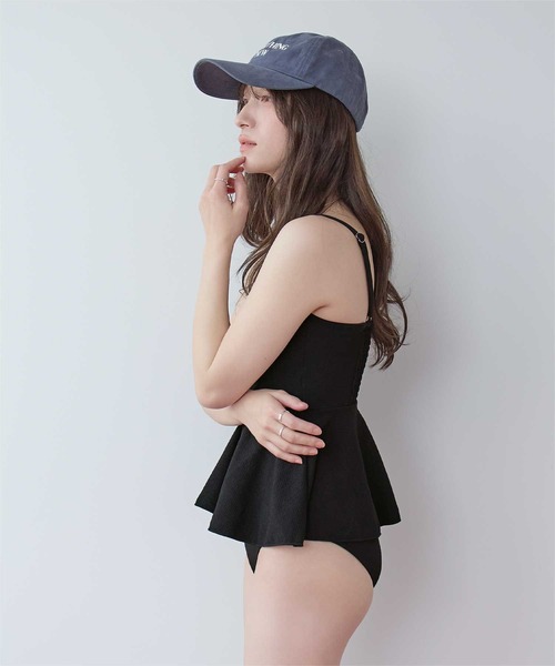 SEA DRESS（シードレス） 水着 ペプラムフレアビスチェビキニ/水着